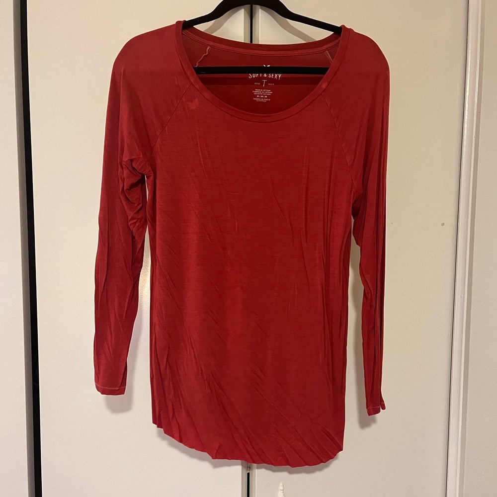 American Eagle Soft & Sexy Long Sleeve T Shirt